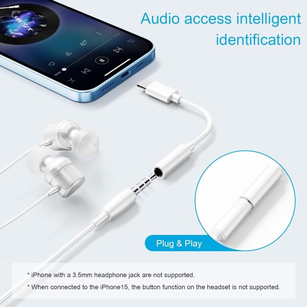 YGKSAA Hi-Fi Sound USB C Adapter for Headphones-4