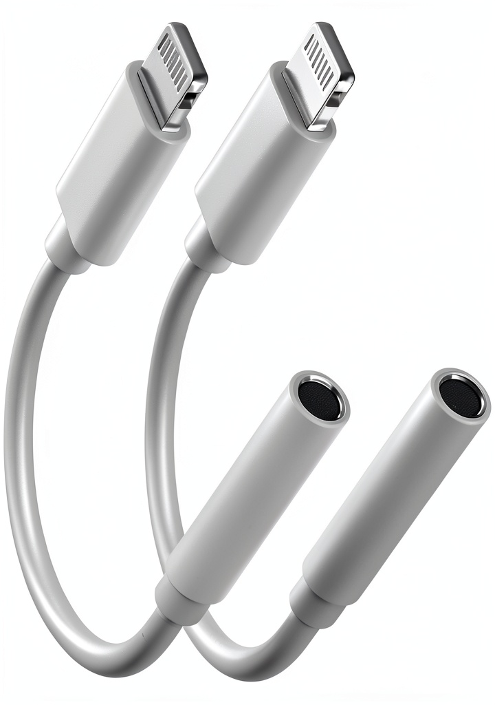 iPhone MFi certified headphone adapter