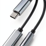 Subynanal-002 2 in 1 USB C to 3.5mm Adapter for iPhone-0