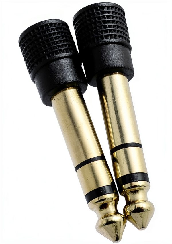 Pure Copper 1/4 to 1/8 Audio Adapter Chadou-2