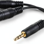 Belkin 3.5mm Audio Splitter for Headphones Speakers-0