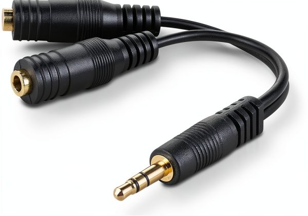 Belkin 3.5mm Audio Splitter for Headphones Speakers-0