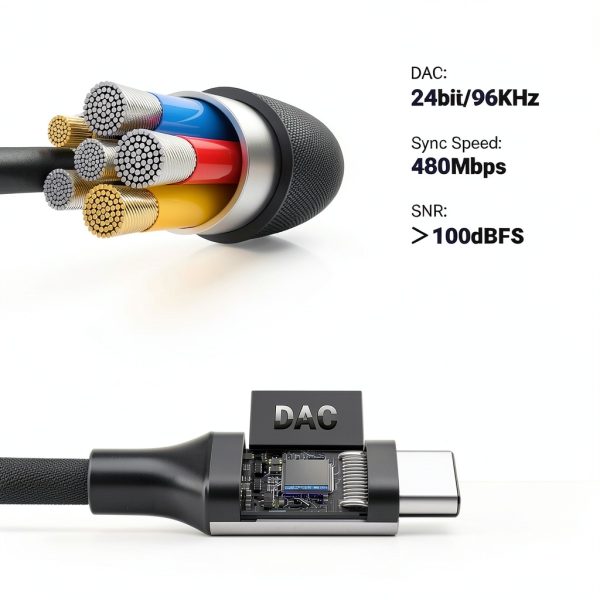 Ugreen Braided USB C Headphone Adapter-4