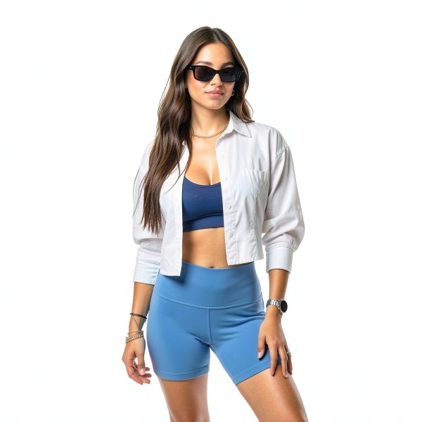 Women's Cycling Shorts BrandX Easy Care Fit-1