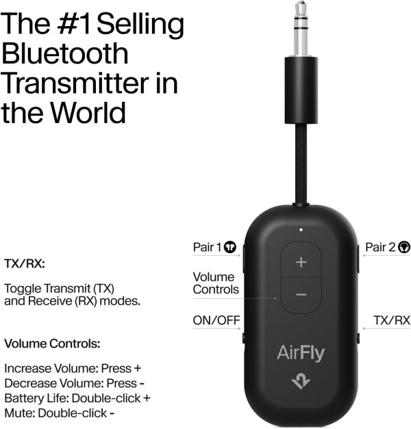 AirFly Pro 2 Bluetooth Headphone Adapter-1