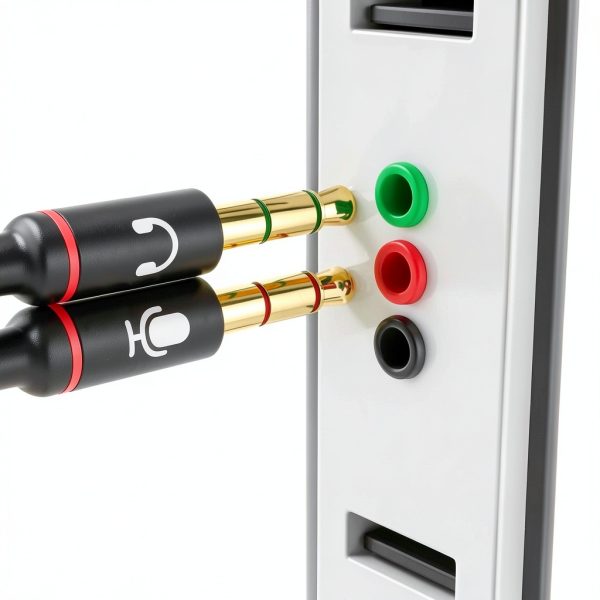 D & K Exclusives 3.5MM Headset Adapter for PC Laptop-4