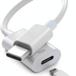 LecLooc USB C to Lightning Audio Adapter-0