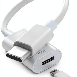 LecLooc USB C to Lightning Audio Adapter-0