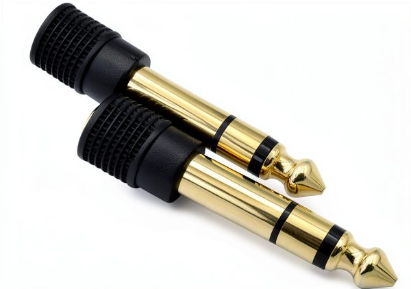 Pure Copper 1/4 to 1/8 Audio Adapter Chadou-4