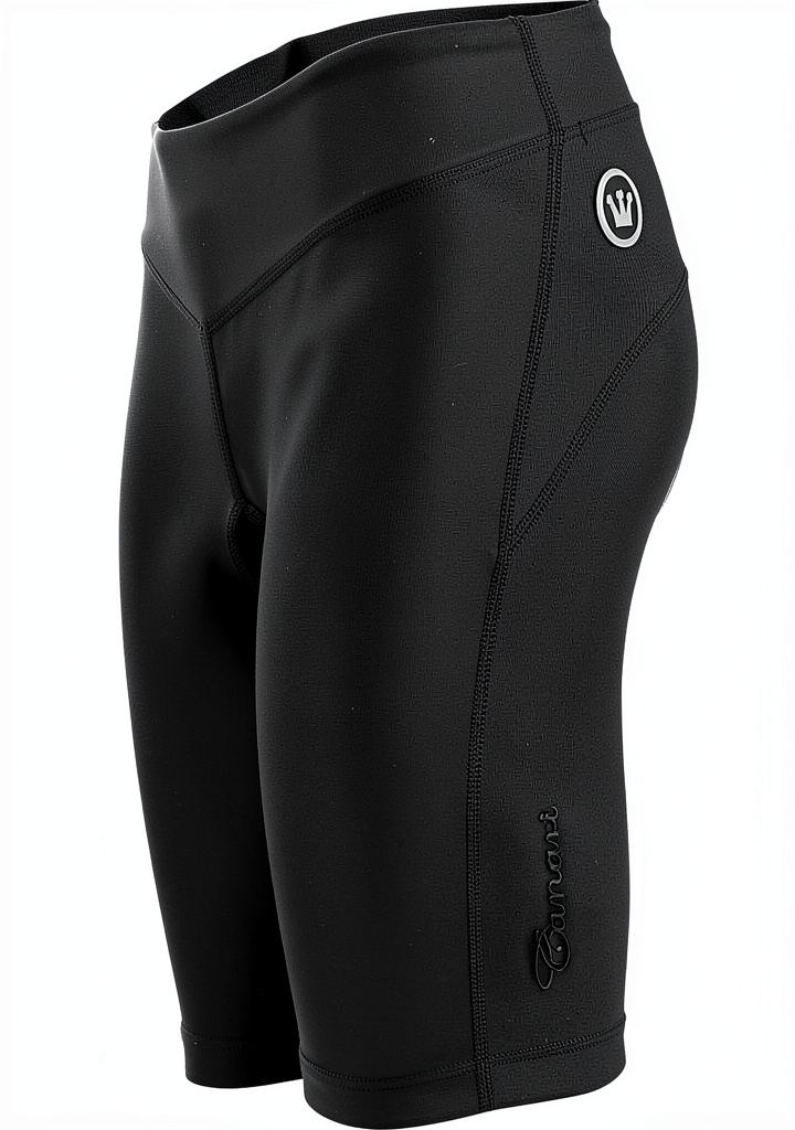Black Women's Cycling Compression Shorts