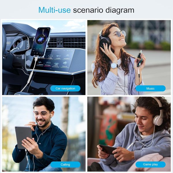YGKSAA Hi-Fi Sound USB C Adapter for Headphones-6