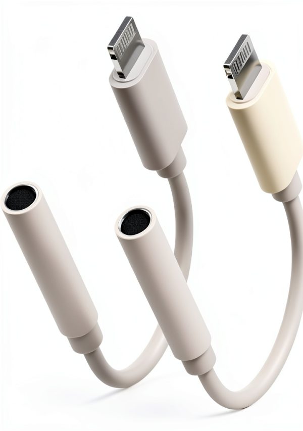 Apple iPhone Headphone Adapter MFi Certified-0