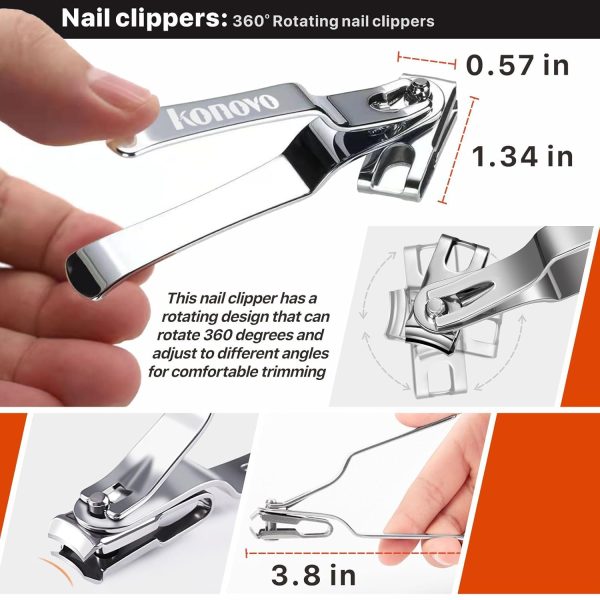 Konovo Ingrown Toenail Kit Heavy Duty Stainless-3