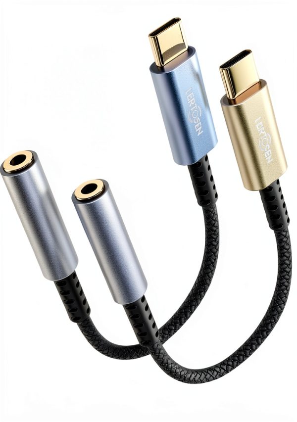 LERTOSEN USB C to Aux Adapter-0