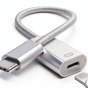 USB C to Lightning Adapter GetsISKON FastCharge-0
