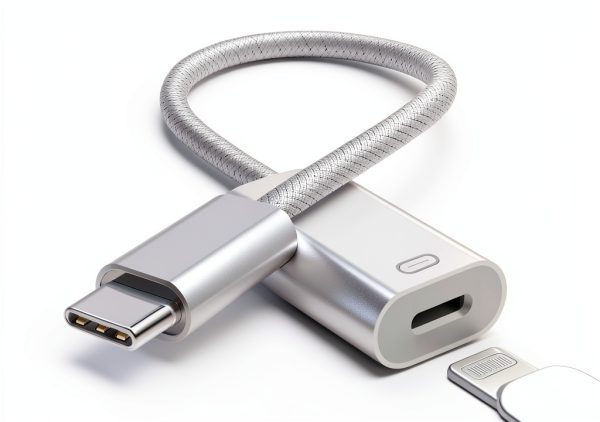 USB C to Lightning Adapter GetsISKON FastCharge-0