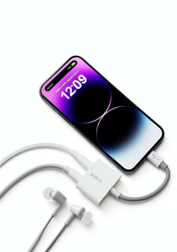 Belkin Lightning Audio Adapter for iPhone-1