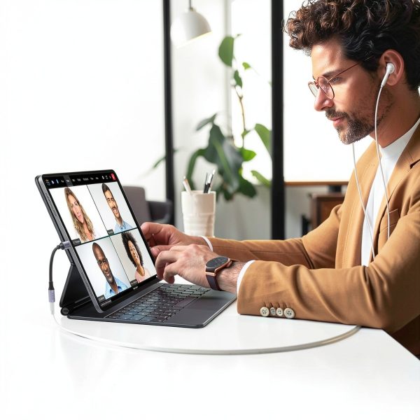 Ugreen Braided USB C Headphone Adapter-1