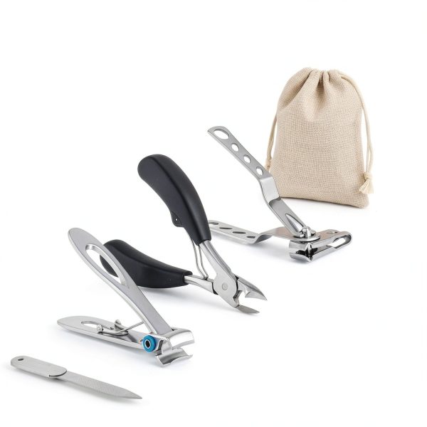 Turavura Professional Toenail Clipper Set for Seniors-4