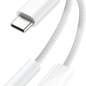 KikoSaka 2 in 1 USB C to 3.5mm Audio Adapter-0