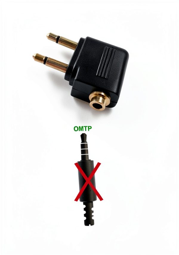 Posdou Flight Audio Adapter for Headphones-5