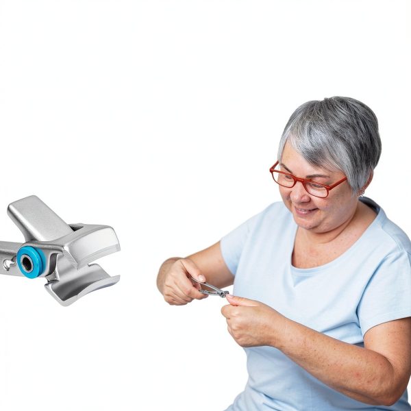 Turavura Professional Toenail Clipper Set for Seniors-3