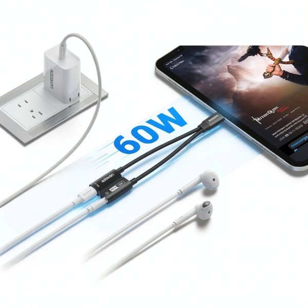 UGreen USB C to 3.5mm Headphone Adapter-3