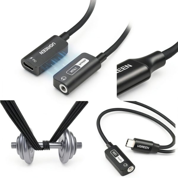 UGreen USB C to 3.5mm Headphone Adapter-5