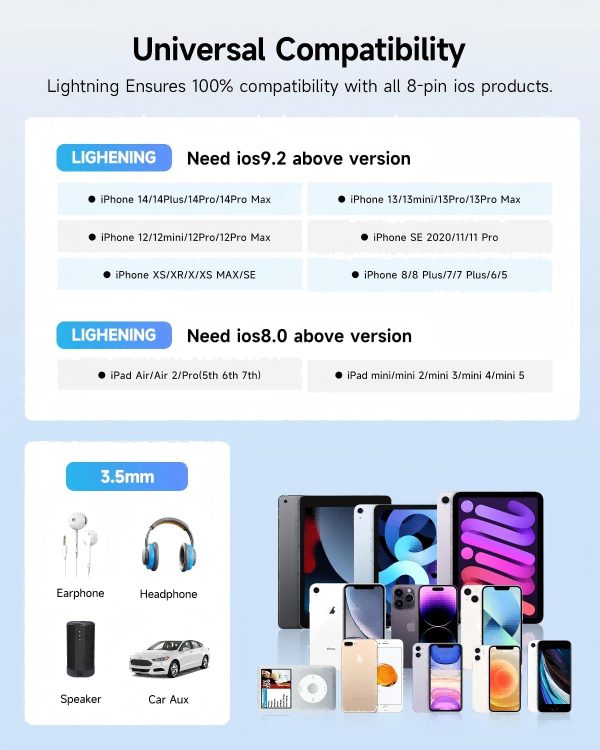 Lightning to 3.5mm Adapter Seulliya MFi Certified-3