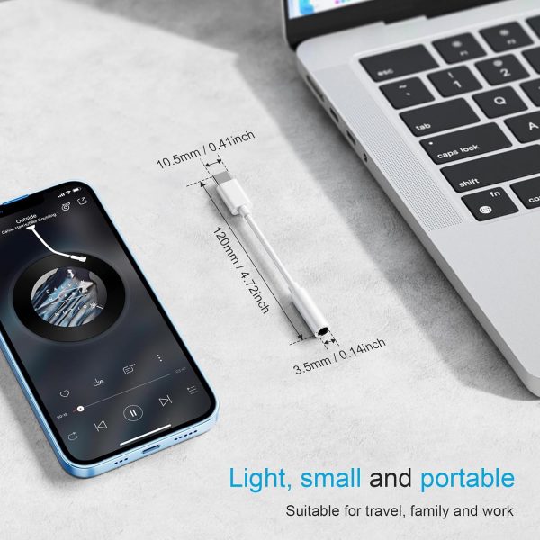 YGKSAA Hi-Fi Sound USB C Adapter for Headphones-2