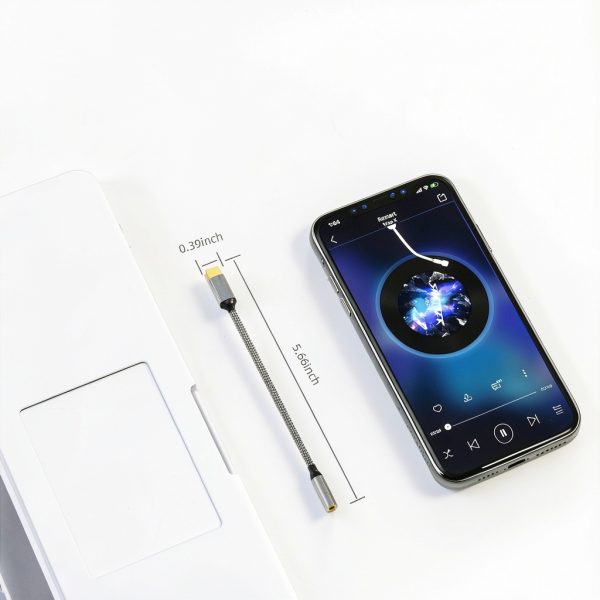 USB C to Headphone Adapter TIPSEAN Metal Design-4