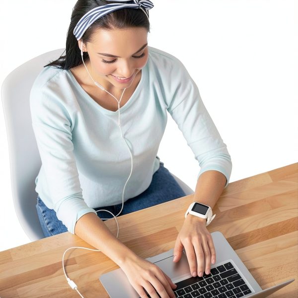 LecLooc USB C to Lightning Audio Adapter-5