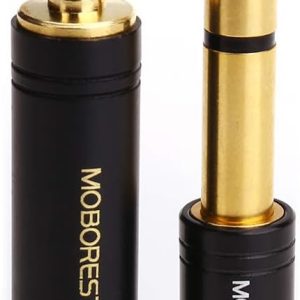 MOBOREST 3.5mm to 6.35mm Stereo Adapter RED-0