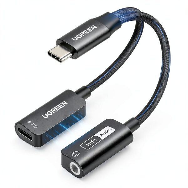 UGreen USB C to 3.5mm Headphone Adapter-7