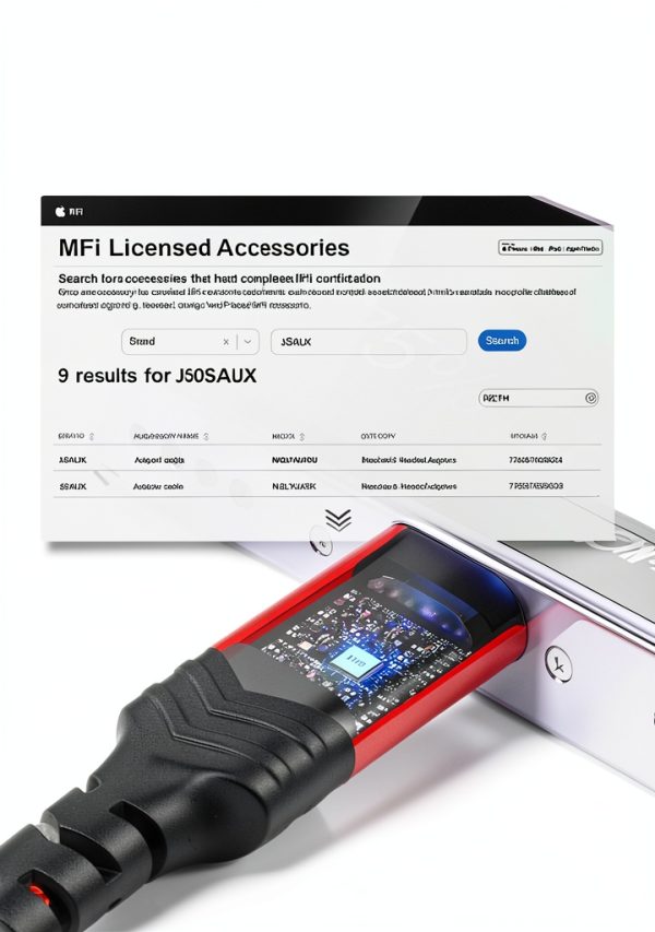 JSAUX Lightning to 3.5mm Adapter for iPhone-1