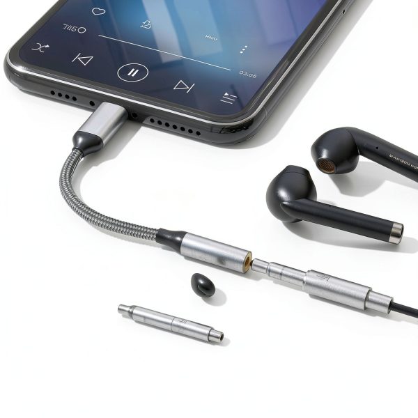 USB C to Headphone Adapter TIPSEAN Metal Design-2