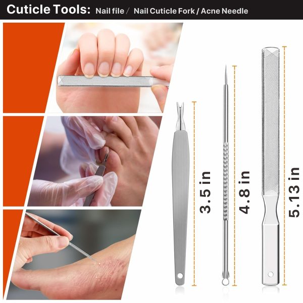 Konovo Ingrown Toenail Kit Heavy Duty Stainless-5