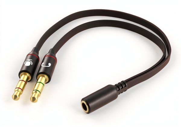 D & K Exclusives 3.5MM Headset Adapter for PC Laptop-2