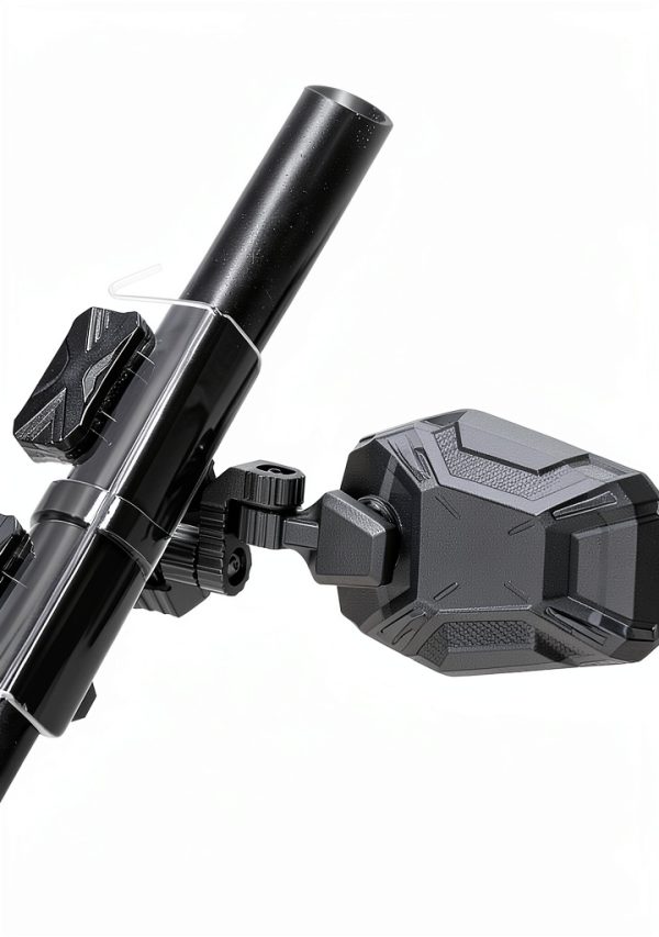 KEMIMOTO UTV Side Mirrors Black Roll Bar Mount Shatter Resistant-3