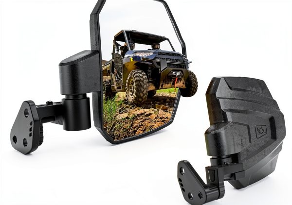 UTV Side Mirror KEMIMOTO Black Adjustable Aluminum for Polaris Ranger-0