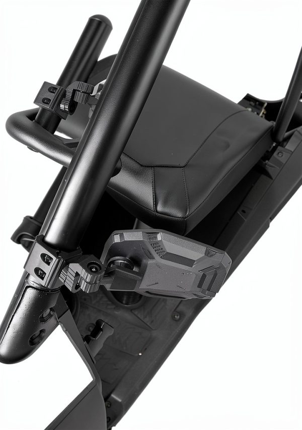 UTV Side Mirror KEMIMOTO Adjustable Shatter Black 6.69 x 4.72 in-4