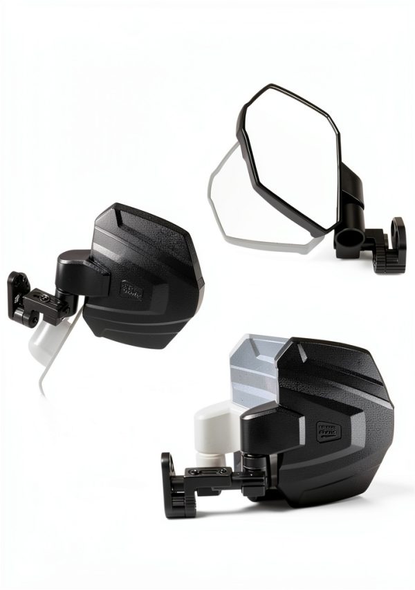 UTV Side Mirror KEMIMOTO Black Adjustable Aluminum for Polaris Ranger-3