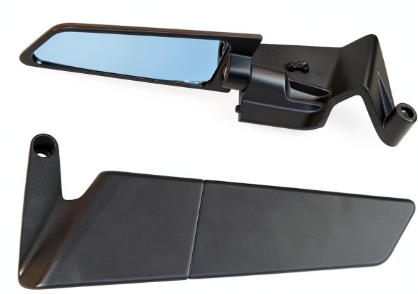 Xintre Anti‑Glare Motorcycle Mirrors Large Black Universal Fit-4