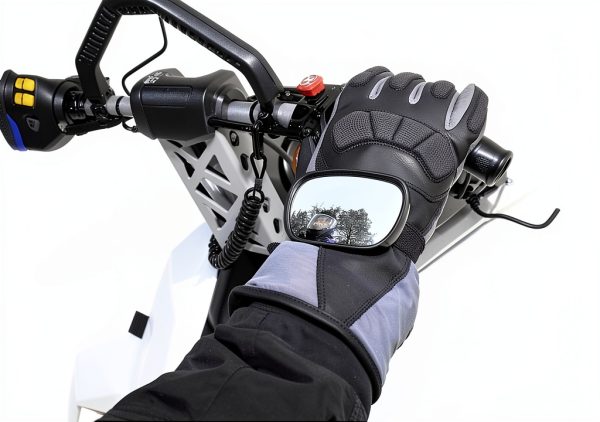Hand Mirror Raider R25 Convex Lens 3.5 x 2.25 in Handheld-4