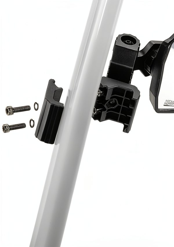 UTV Side Mirror KEMIMOTO Adjustable Shatter Black 6.69 x 4.72 in-6
