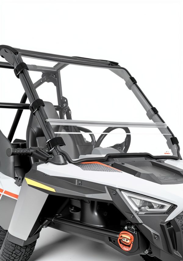 UTV Side Mirror KEMIMOTO Adjustable Shatter Black 6.69 x 4.72 in-2
