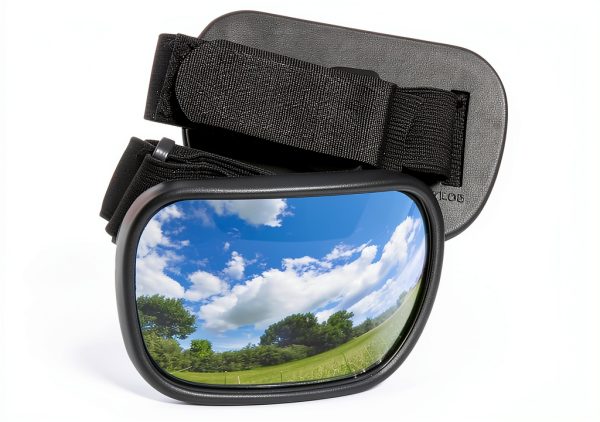Hand Mirror Raider R25 Convex Lens 3.5 x 2.25 in Handheld-1