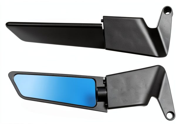 Xintre Anti‑Glare Motorcycle Mirrors Large Black Universal Fit-5