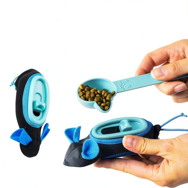 SPOT Doc and Phoebe's Cat Hunting Feeder - Interactive Indoor Slow Feeder & Treat Dispenser Toy, Encourage Natural Instinct to Hunt, Solve Behavioral Problems & Obesity, Set Includes 3 Mice and Scoop-3