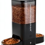 HoneyGuaridan Automatic Cat Feeder 5L WiFi with Bowl Black-0